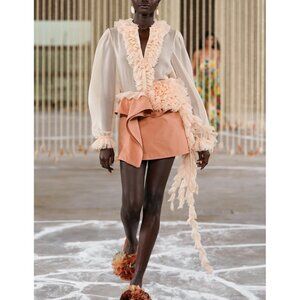 Ulla Johnson Sabi Skirt Sample in Sedona - SM/Size 4 - NWT